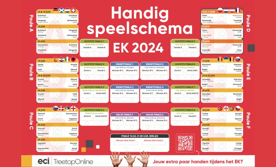 EK-Speelschema